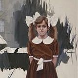 The Girl with the Bows   |   oil, canvas   |   36x40