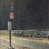 The Last Bus   |   oil, canvas   |   30x40